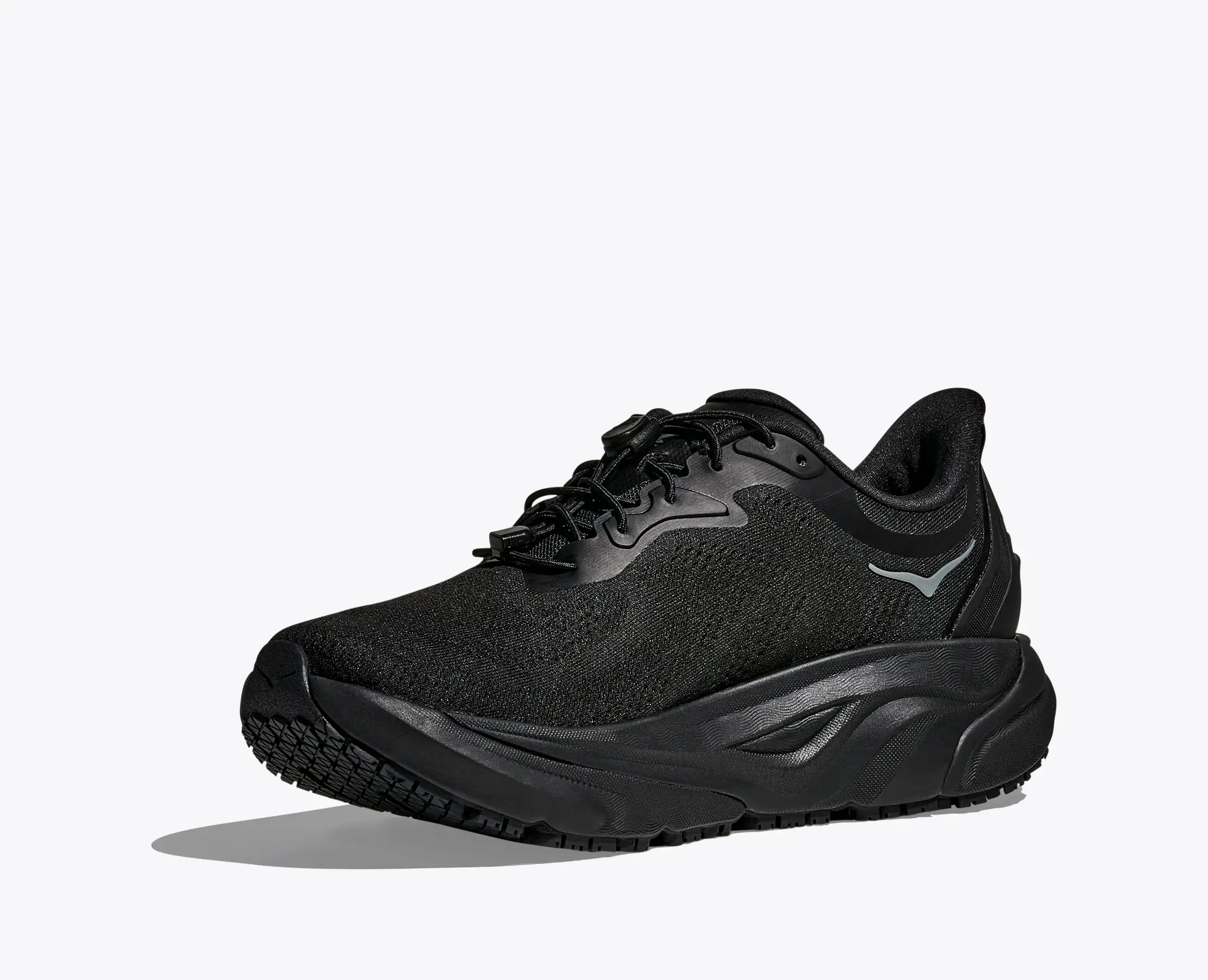 Hoka Women's Arahi Slip Resistant Black Black - Image 4