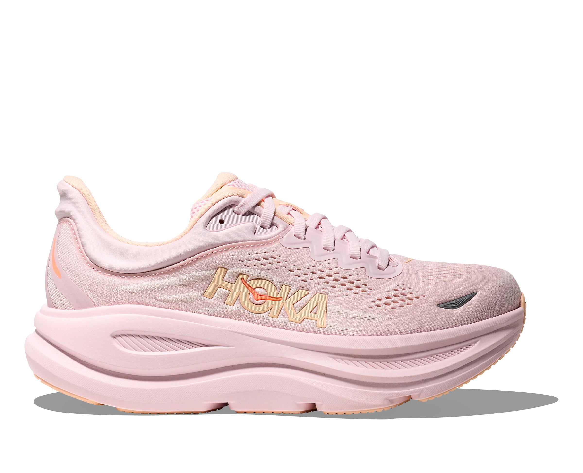 Hoka Women's Bondi 9 Lilac Cream Tangerine - Image 2
