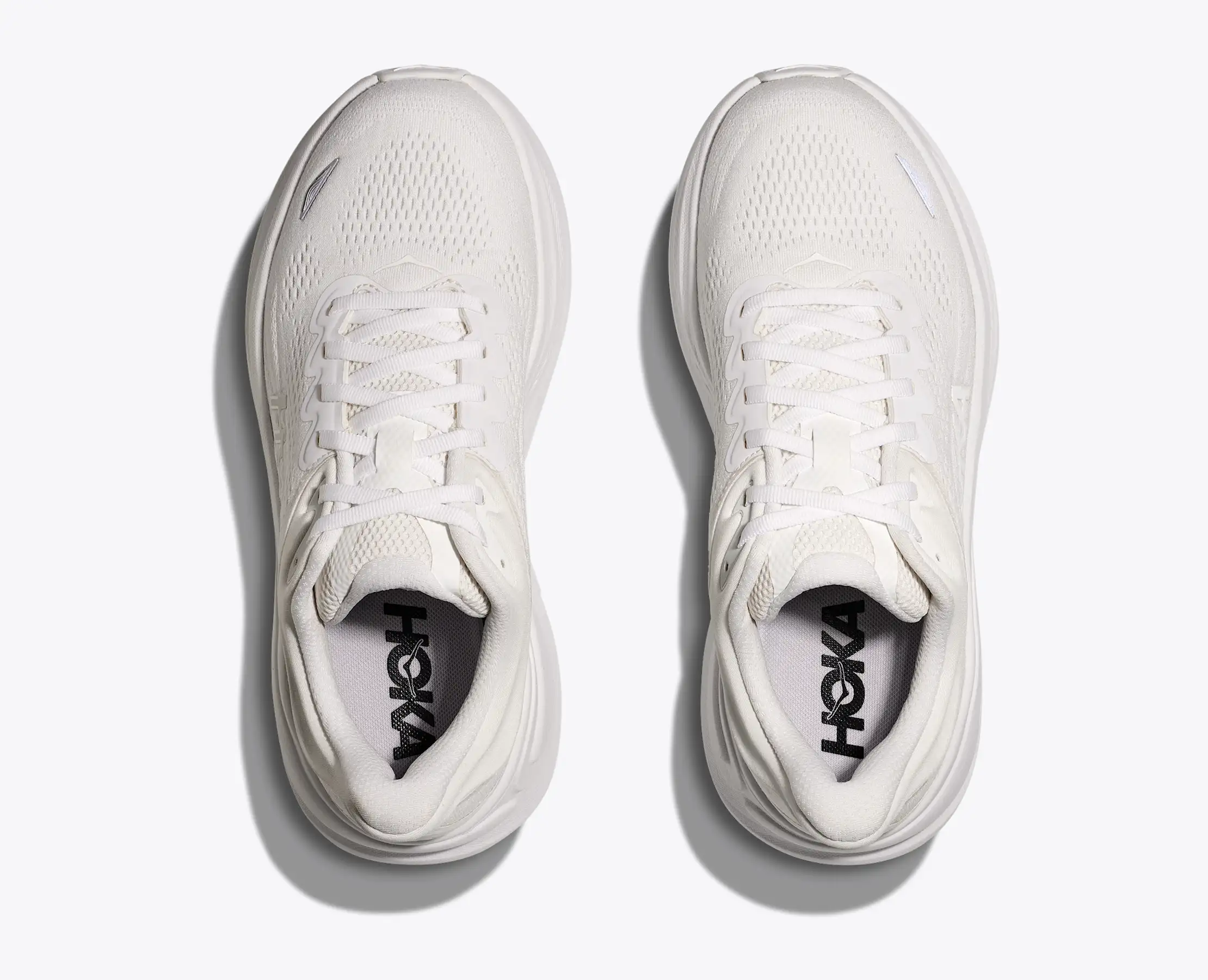 Hoka Women's Bondi 9 White White - Image 3