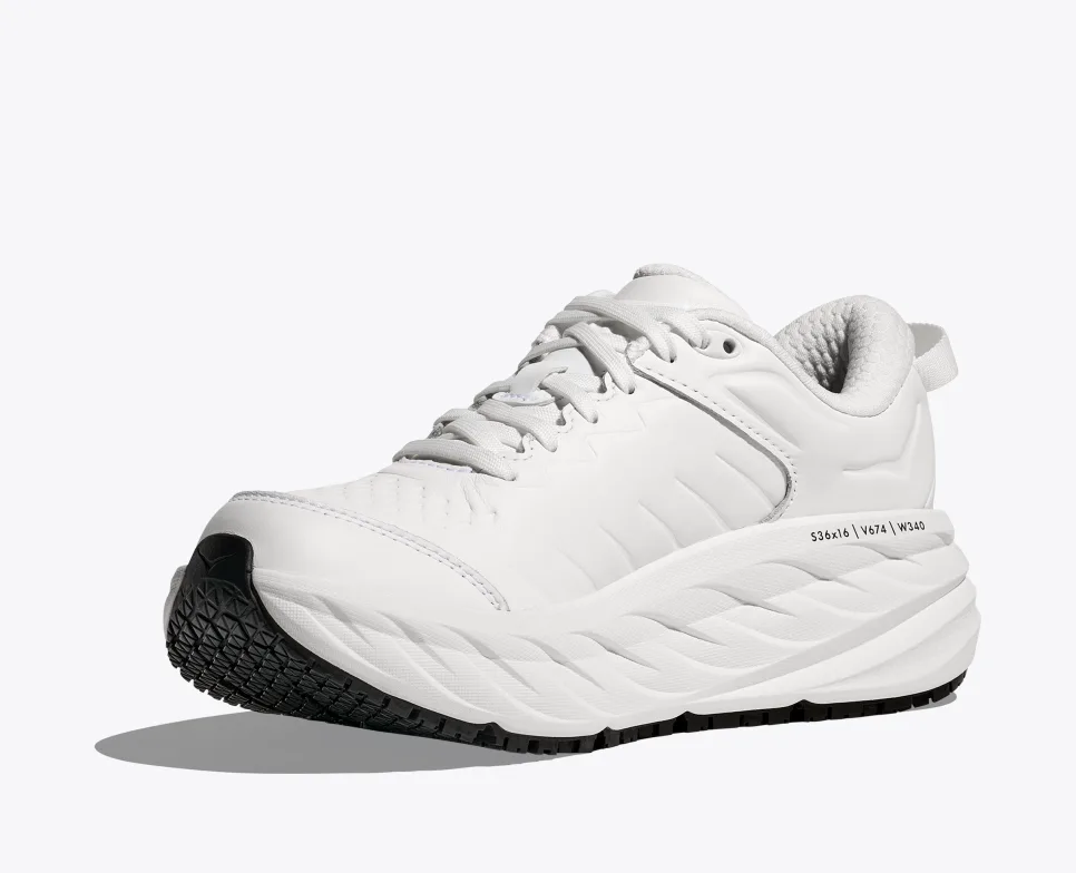 Hoka Women's Bondi Slip Resistant Frost Frost - Image 4