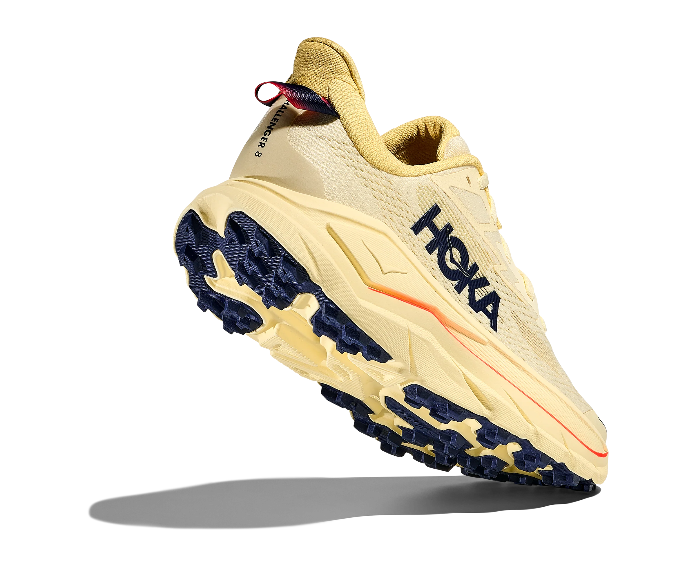 Hoka Women's Challenger 8 Vintage Yellow Midnight Blue