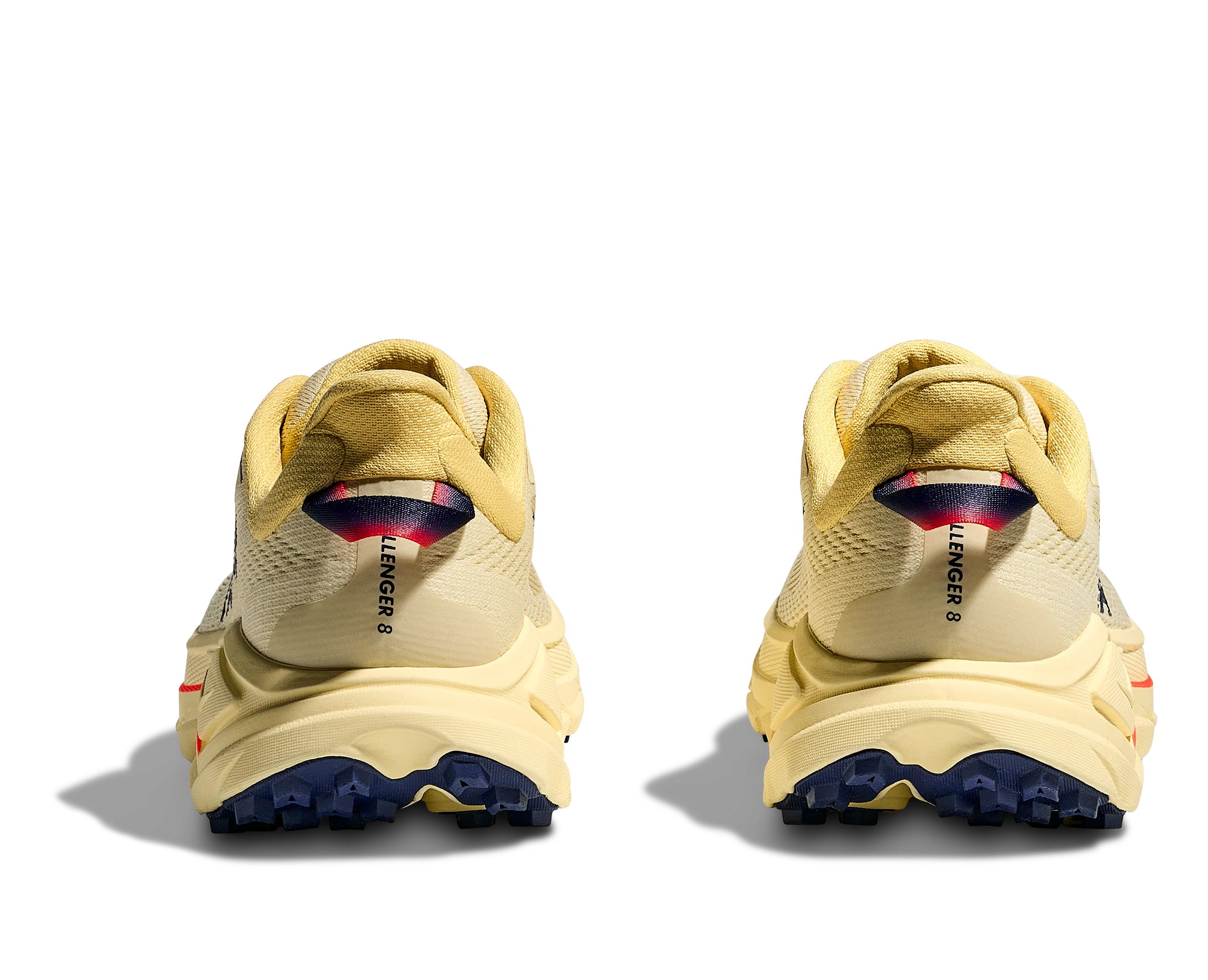 Hoka Women's Challenger 8 Vintage Yellow Midnight Blue - Image 7