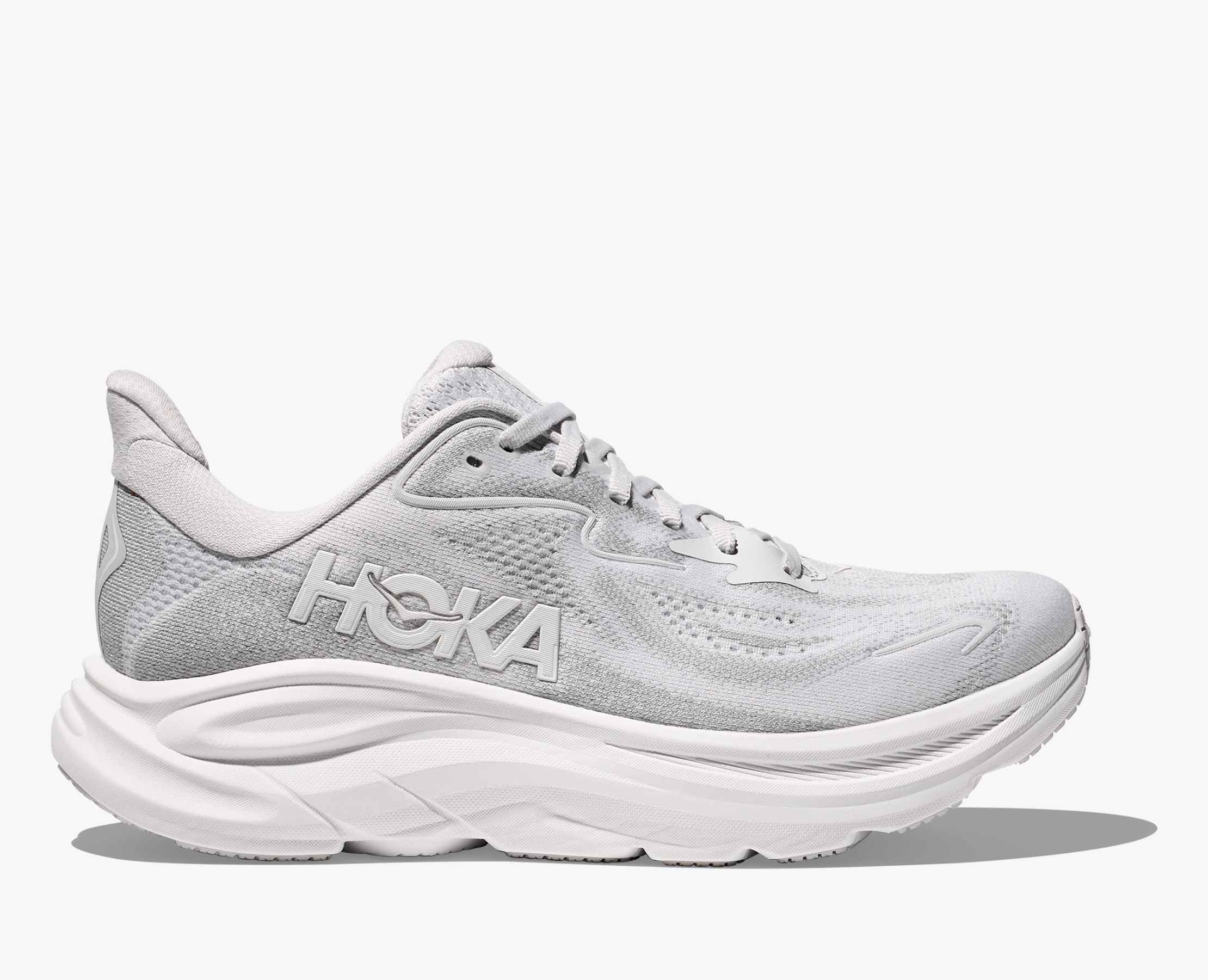 Hoka Women's Clifton 10 Cosmic Grey Stardust - Image 2
