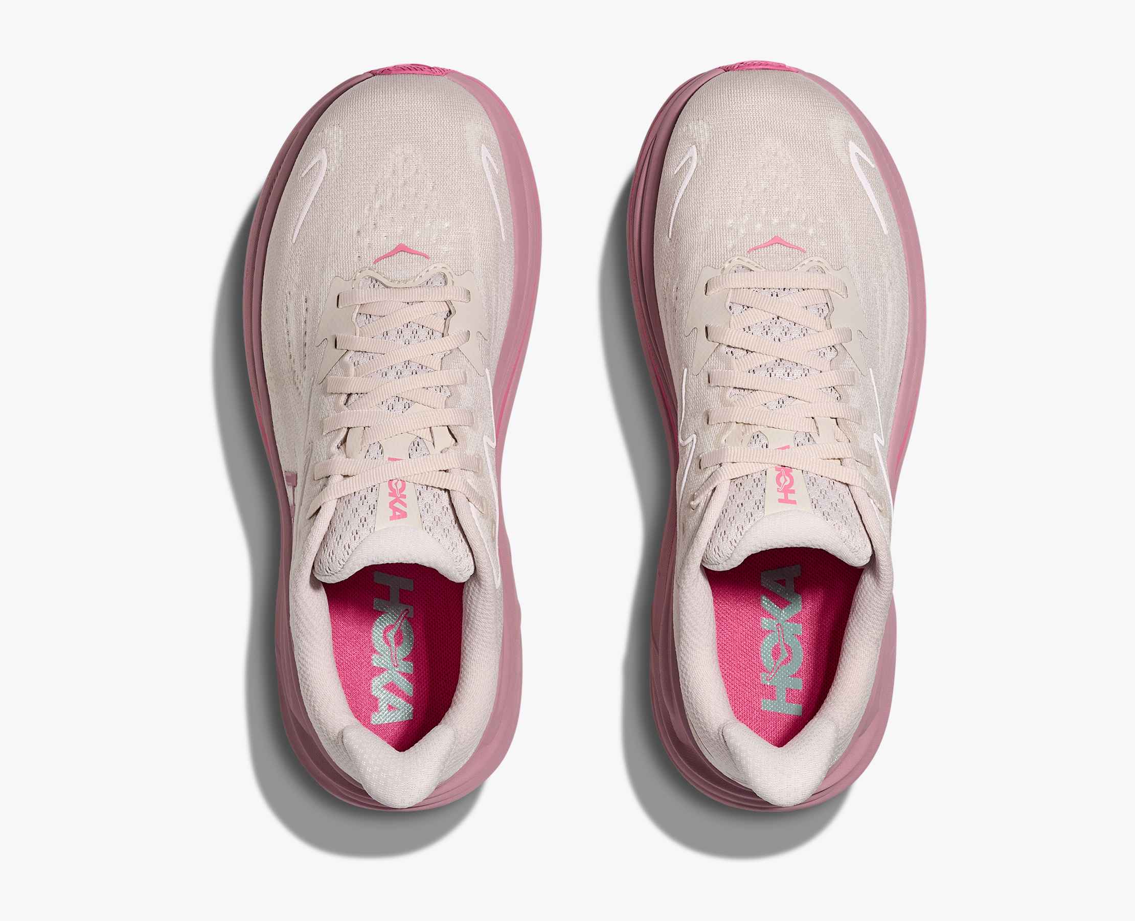 Hoka Women's Clifton 10 Rose Cream Dried Rose - Image 4