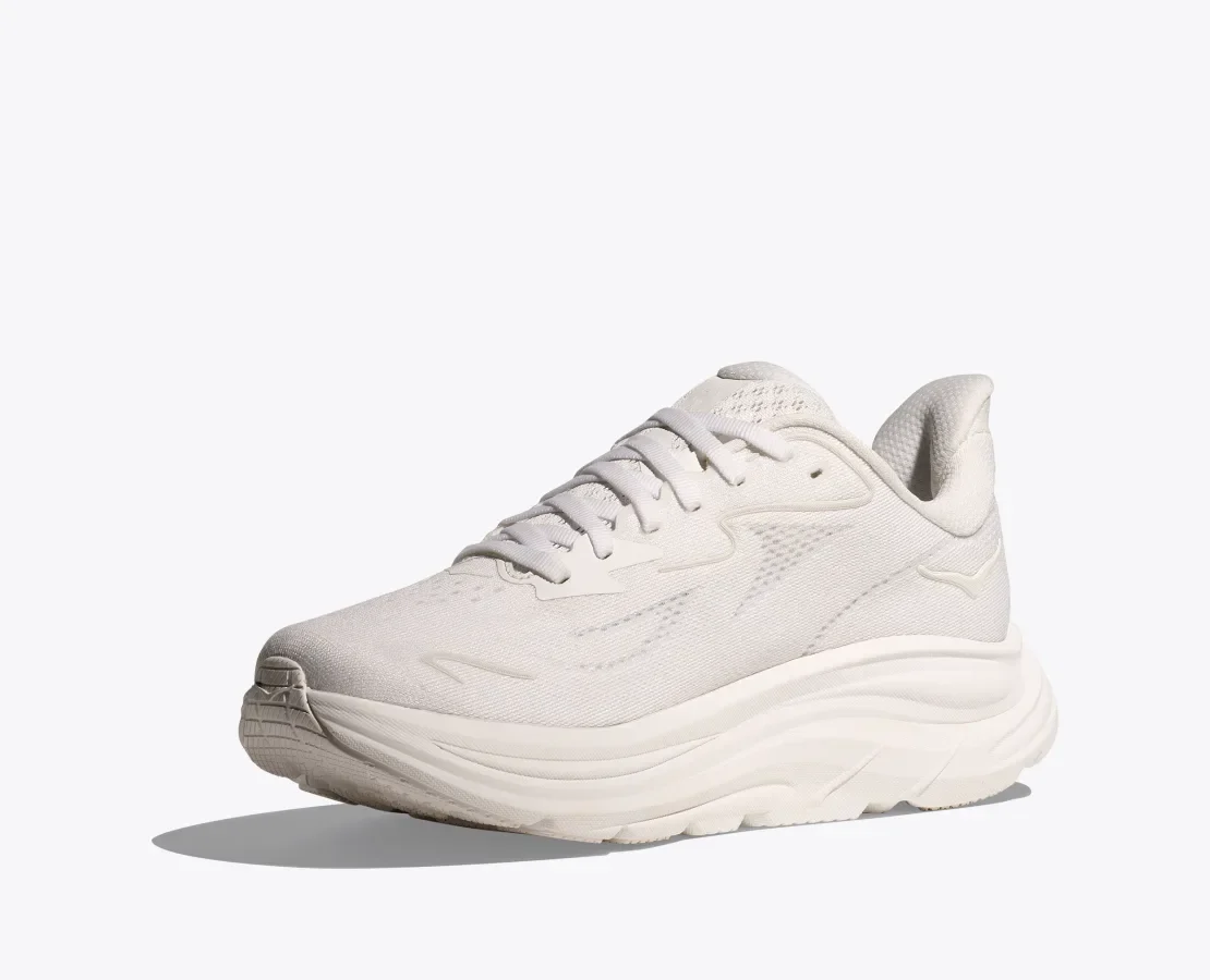 Hoka Women's Clifton 10 White White - Image 3