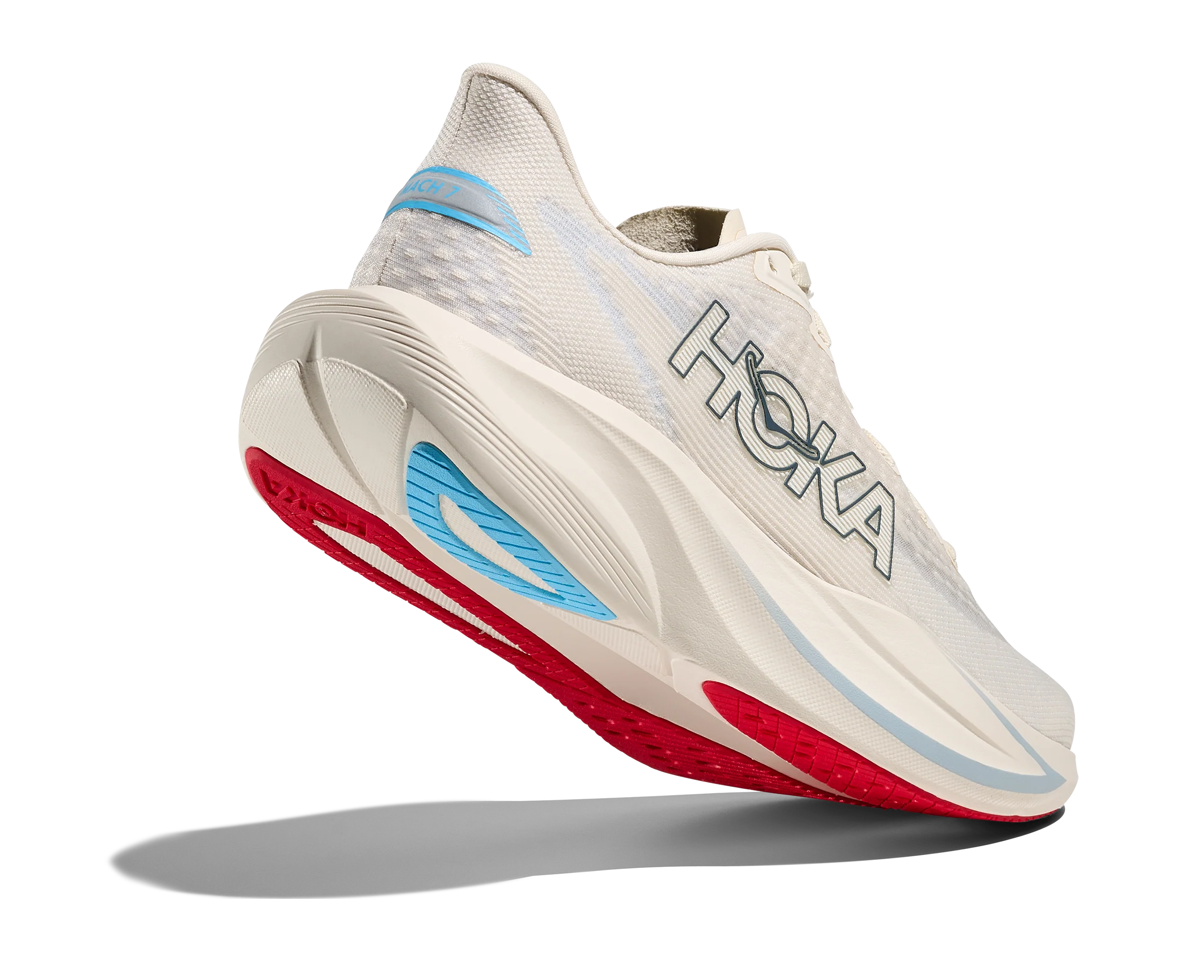 Hoka Women's Mach 7 Alabaster Soaring Blue