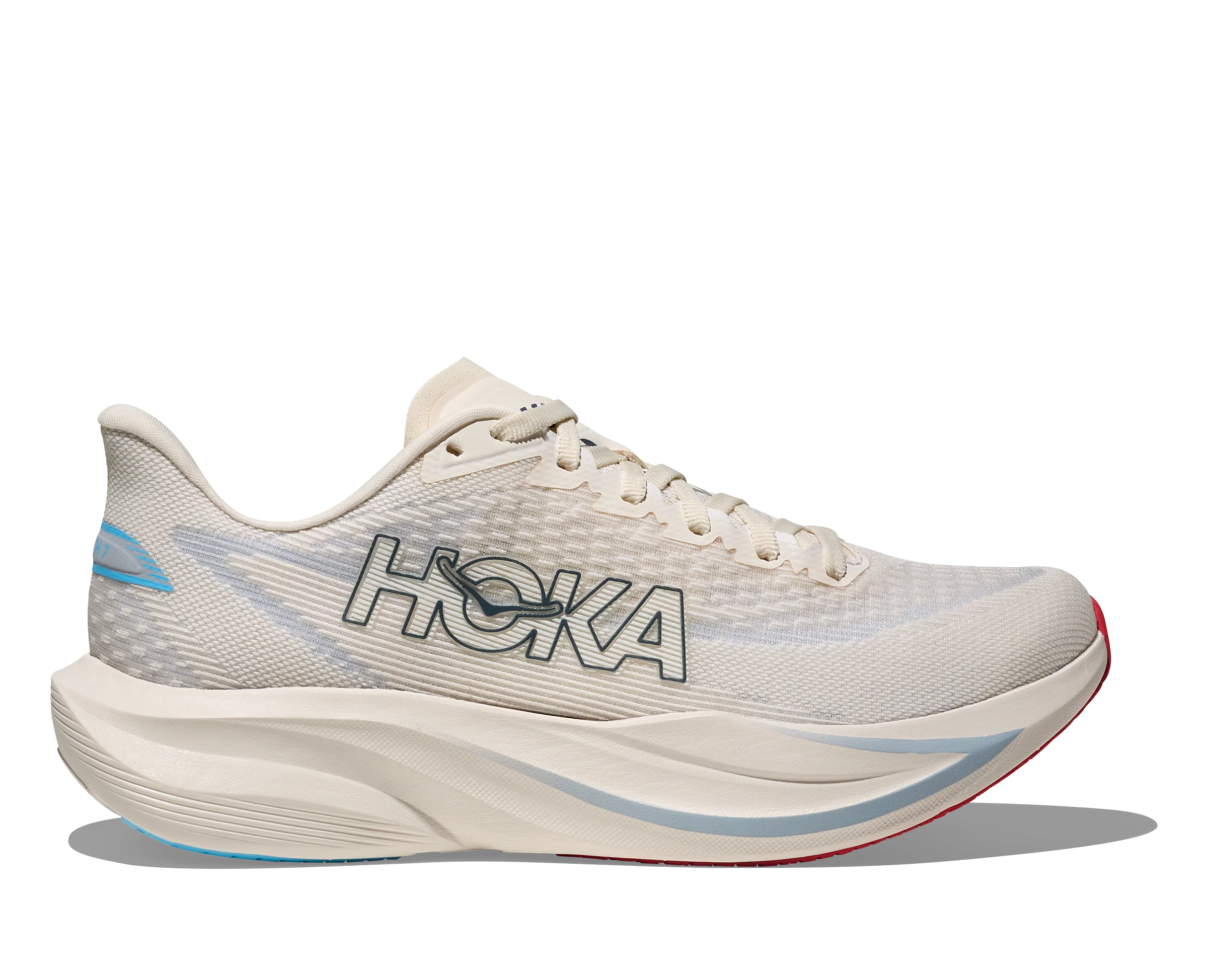 Hoka Women's Mach 7 Alabaster Soaring Blue - Image 2