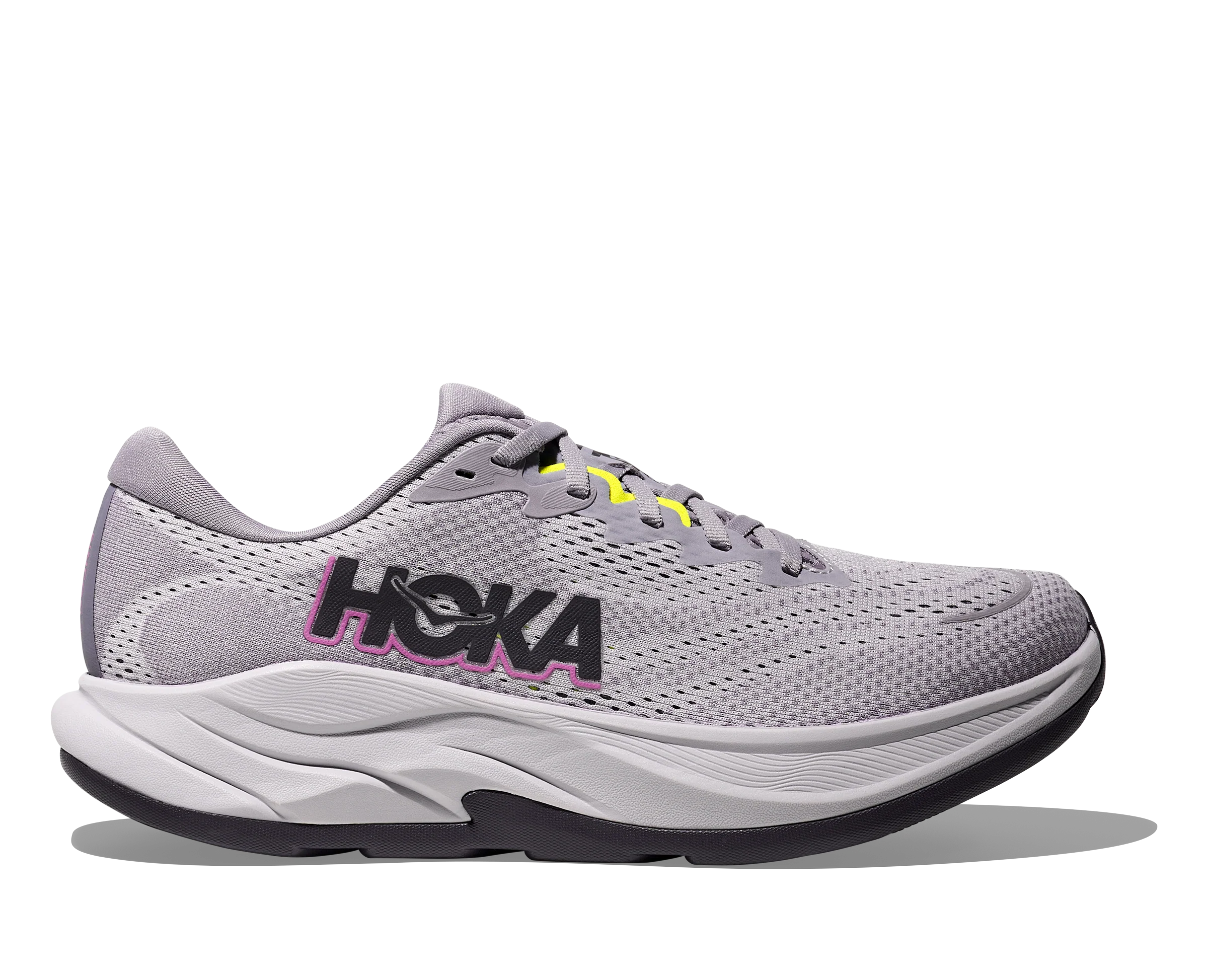 Hoka Women's Rincon 4 Grey Skies Foggy Grey - Image 3