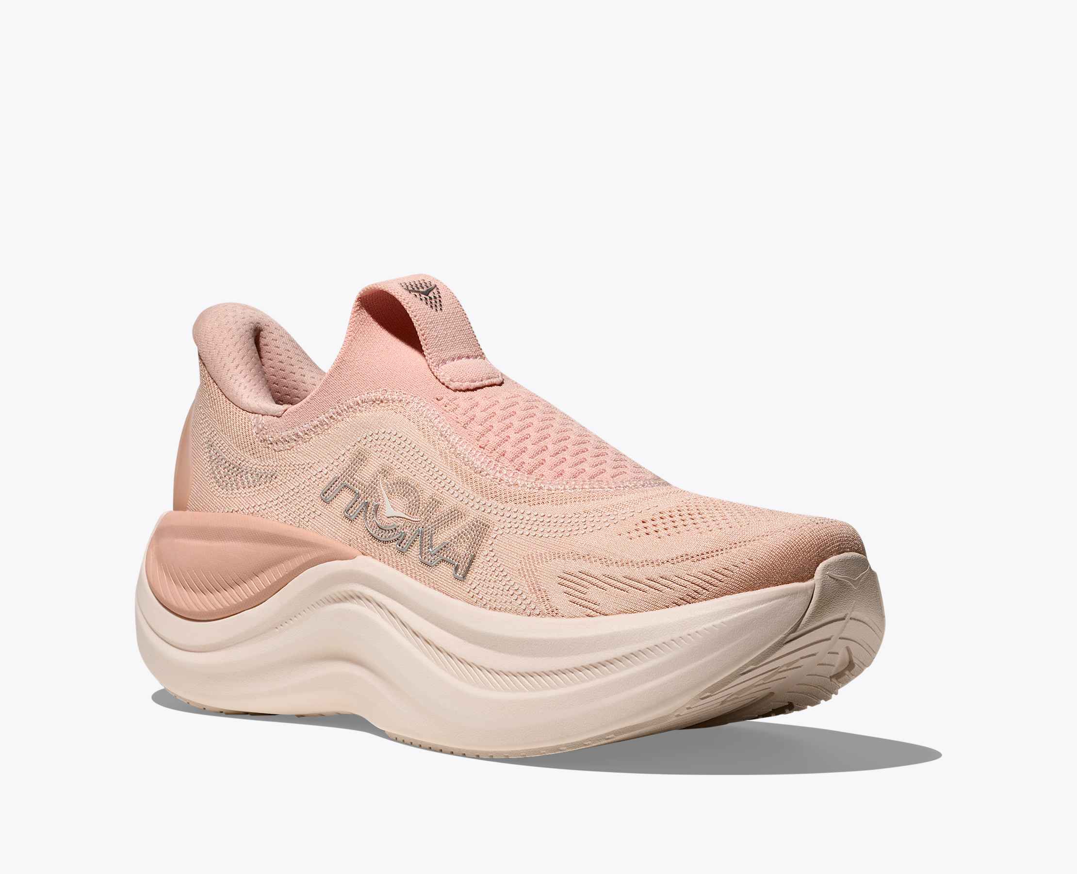 Hoka Women's Skyward Laceless Rose Latte Rose Cream - Image 2