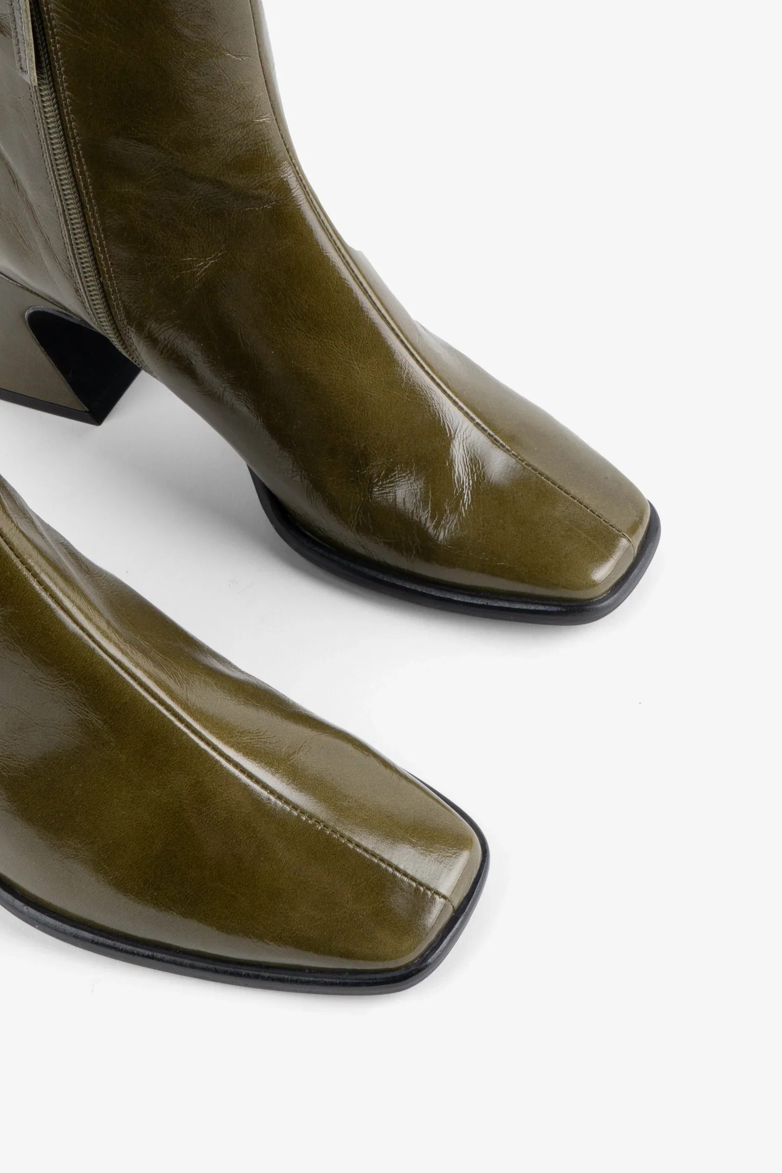 Intentionally Blank Women's Taffy Patent Leather Olive - Image 4