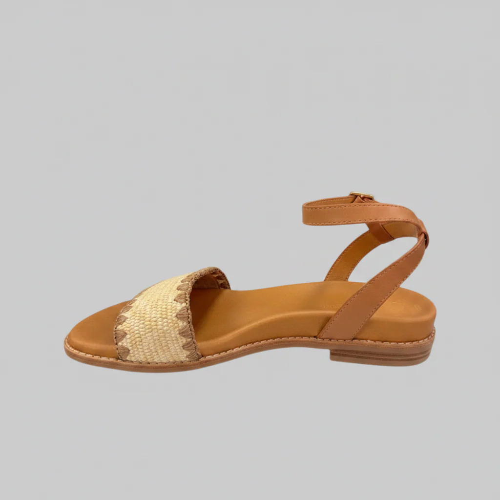 Jax & Bard Women's Ambitious Beige Raffia Tan - Image 2