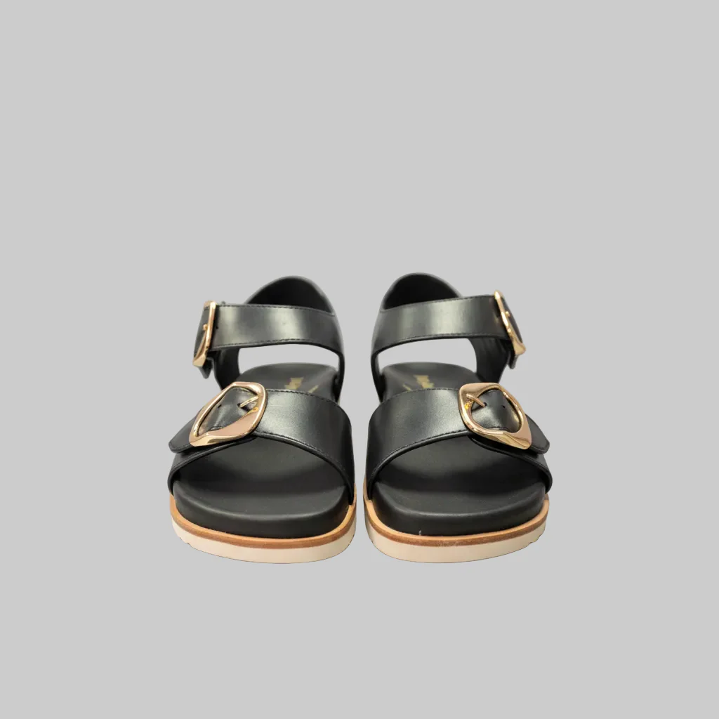 Jax & Bard Women's Fern Black Leather - Image 4