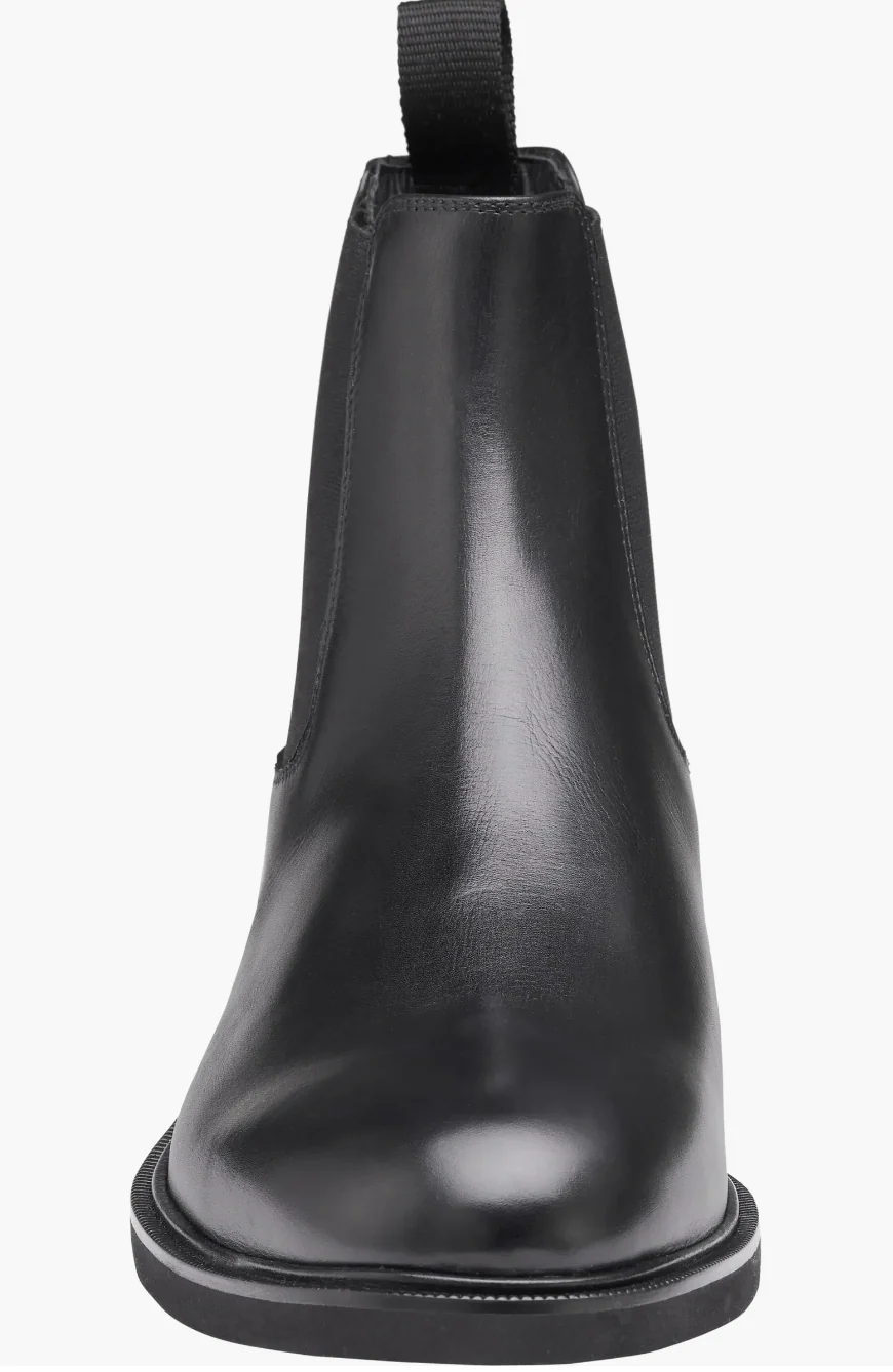 Johnston & Murphy Hartley Chelsea Black Italian Calfskin - Image 4