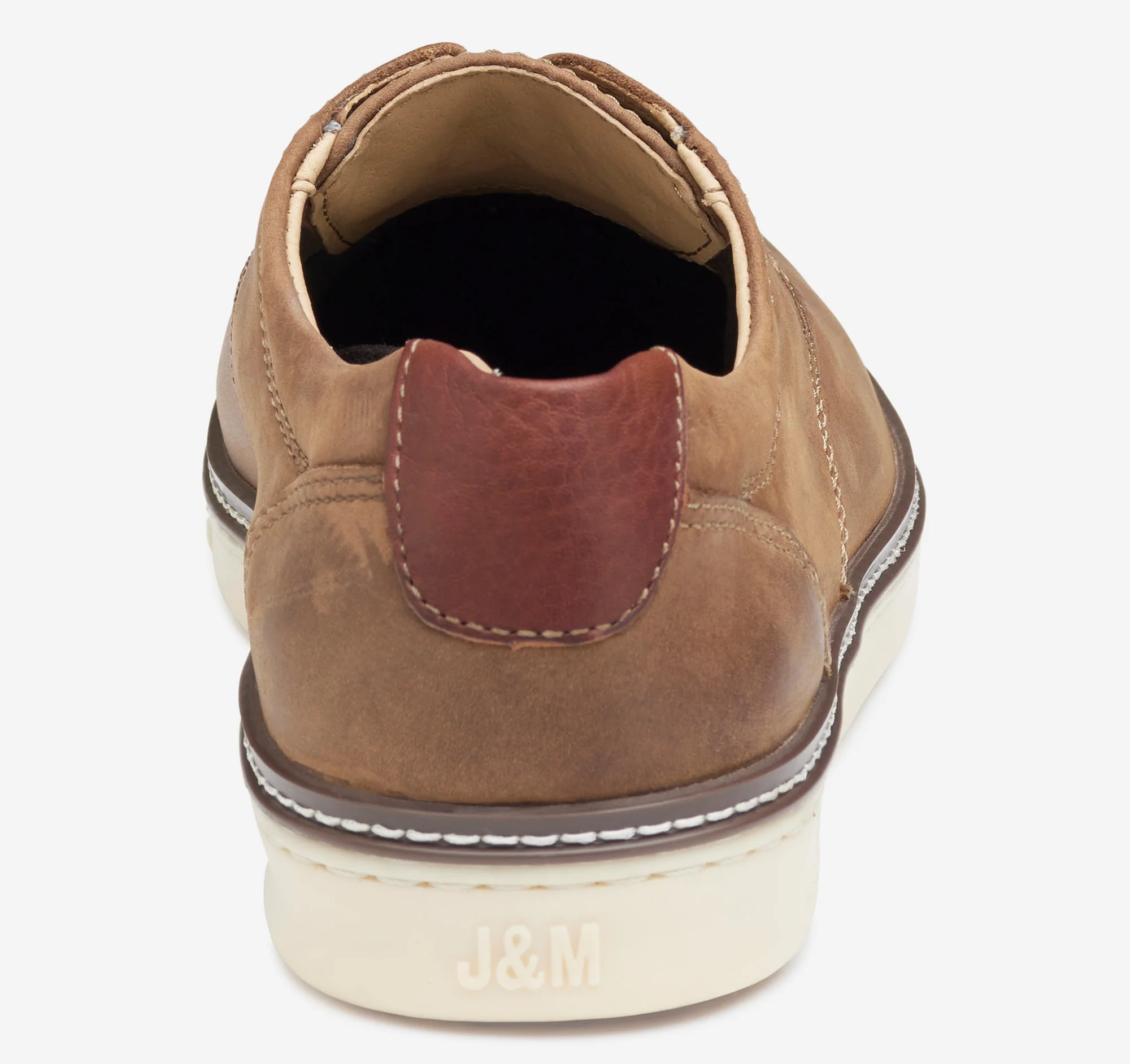 Johnston & Murphy Men’s McGuffey Plain Toe Tan Oiled Full Grain - Image 3