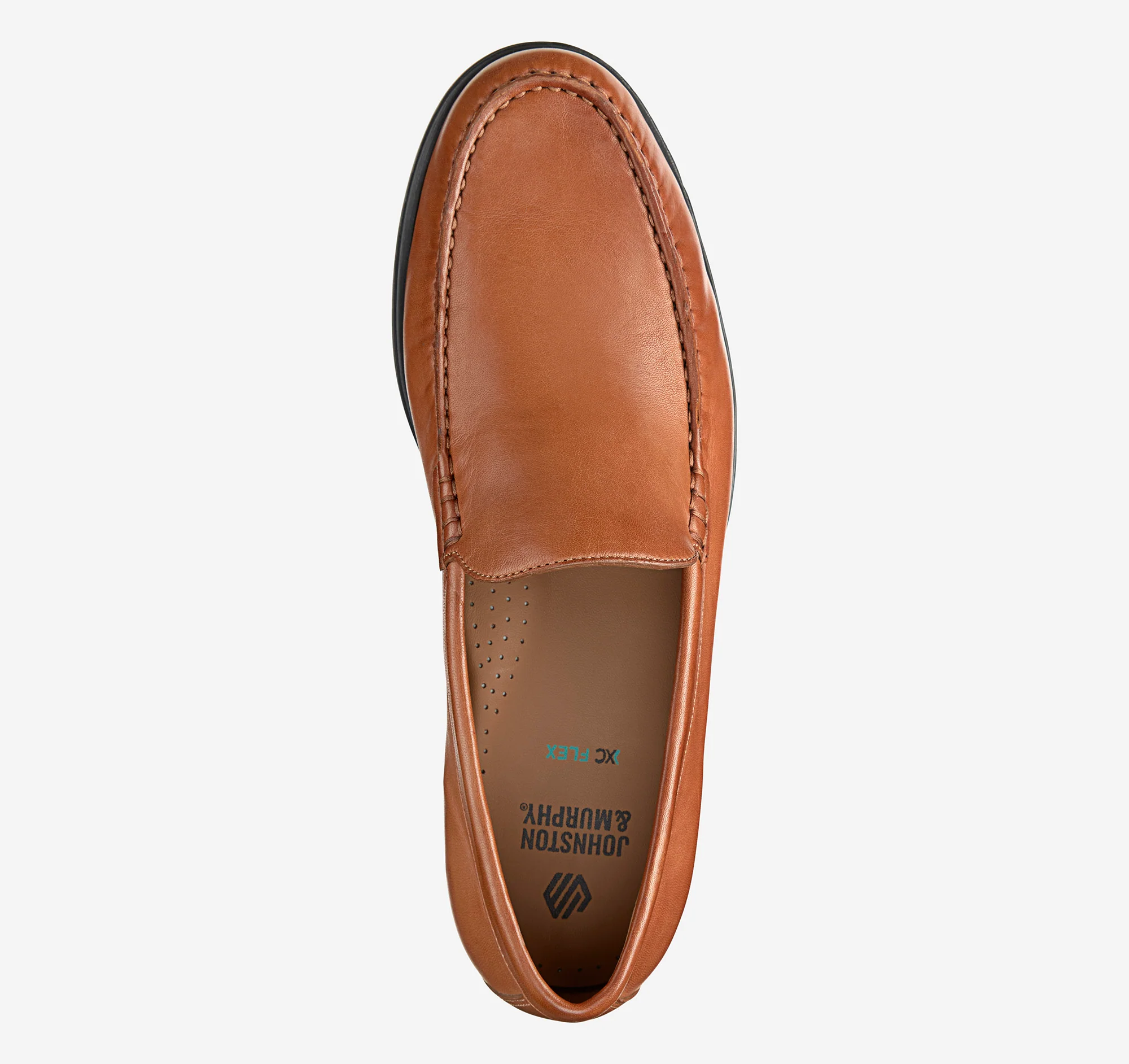 Johnston & Murphy Men's Harrison Venetian Cognac Sheepskin - Image 2