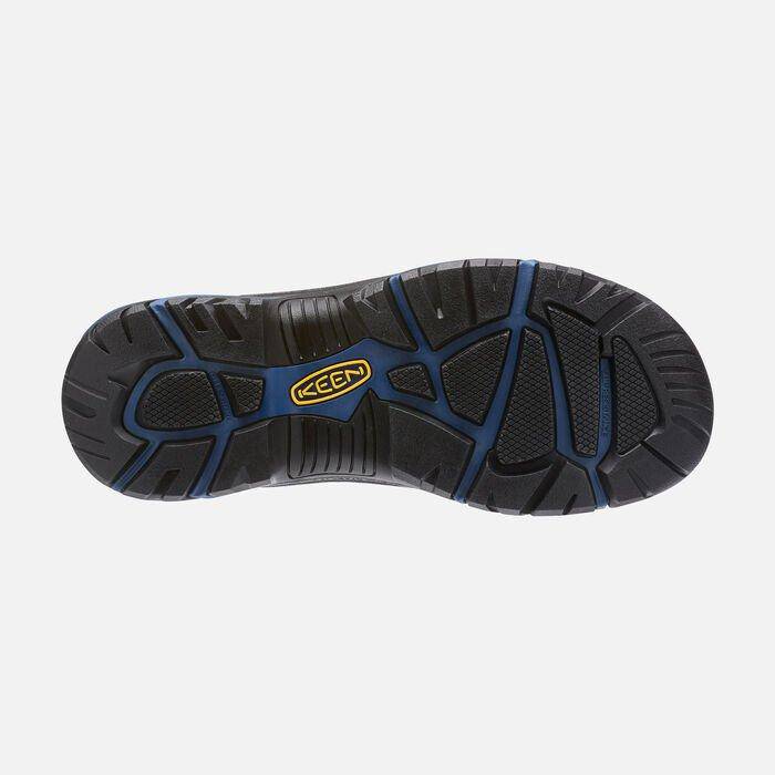 Keen Men's Braddock Mid Waterproof Soft Toe Raven Estate Blue Work Boot - Image 5