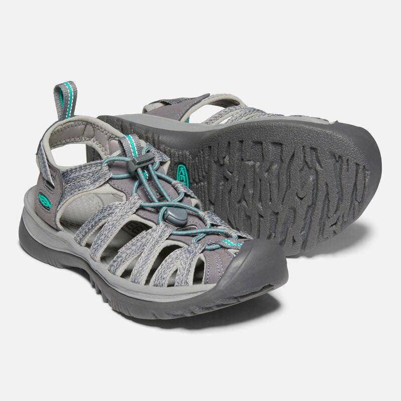 Keen Women's Whisper Medium Grey Peacock Sandals
