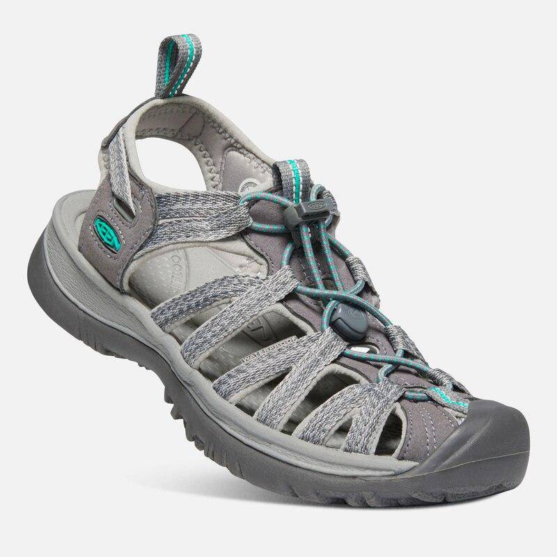 Keen Women's Whisper Medium Grey Peacock Sandals - Image 2