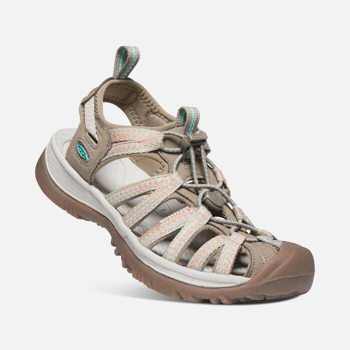 Keen Women's Whisper Taupe Coral - Image 2