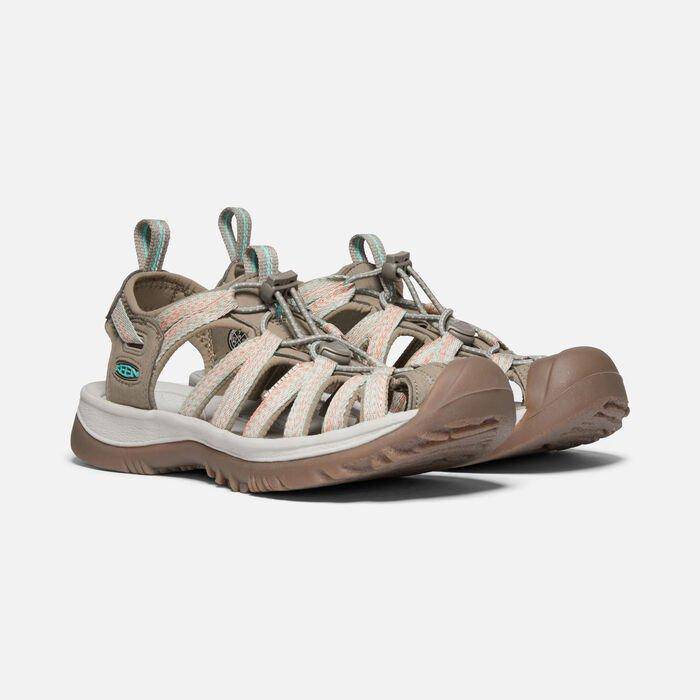 Keen Women's Whisper Taupe Coral - Image 4