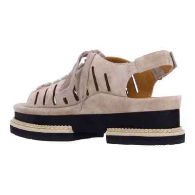L’Amour Des Pieds Adriel Taupe Kid Suede - Image 3