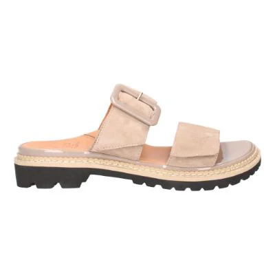 L’Amour Des Pieds Dalbir Taupe Kid Suede - Image 2