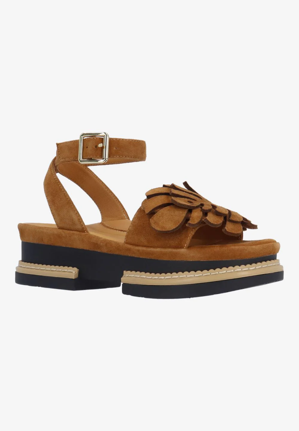 L'Amour Des Pieds Women's Alaric Coffee Kidsuede