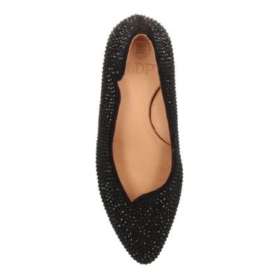 L'Amour Des Pieds Women's Bamelle Black Suede Stones - Image 6