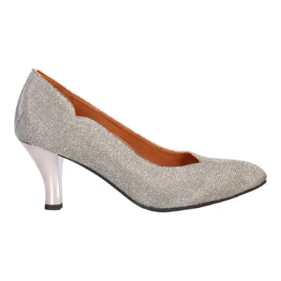 L'Amour Des Pieds Women's Bamelle Pewter Dance Glitter - Image 2