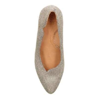 L'Amour Des Pieds Women's Bamelle Pewter Dance Glitter - Image 6