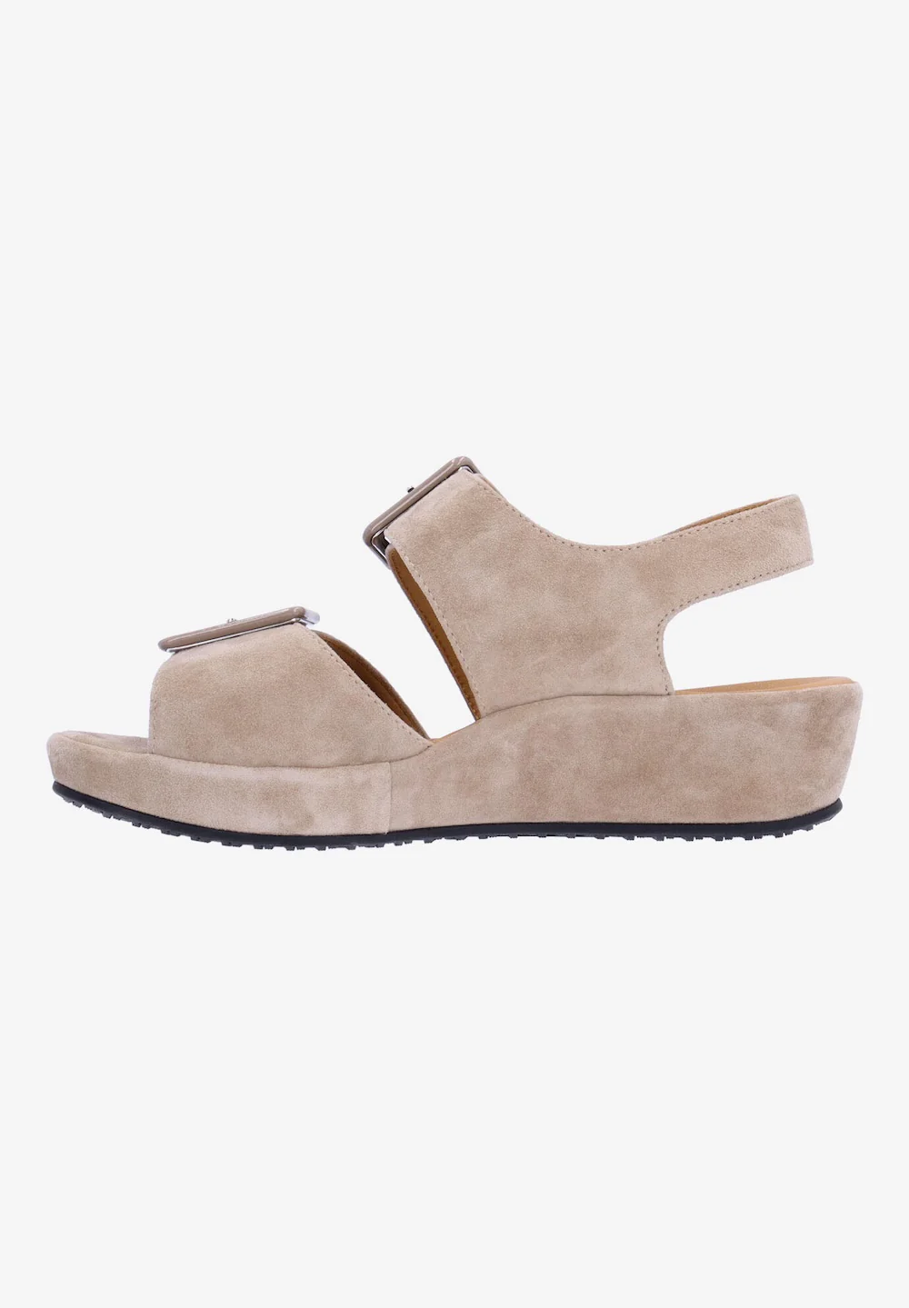 L'Amour Des Pieds Women's Cantura Taupe Kidsuede - Image 3