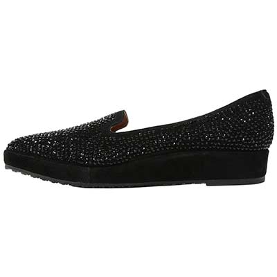L'amour des Pieds Women's Correze Black Suede - Image 3