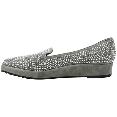 L'amour des Pieds Women's Correze Gray Suede - Image 3