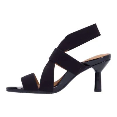 L'Amour Des Pieds Women's Lunette Black Elastic Patent - Image 3
