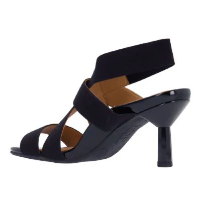 L'Amour Des Pieds Women's Lunette Black Elastic Patent - Image 5