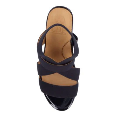 L'Amour Des Pieds Women's Lunette Black Elastic Patent - Image 6