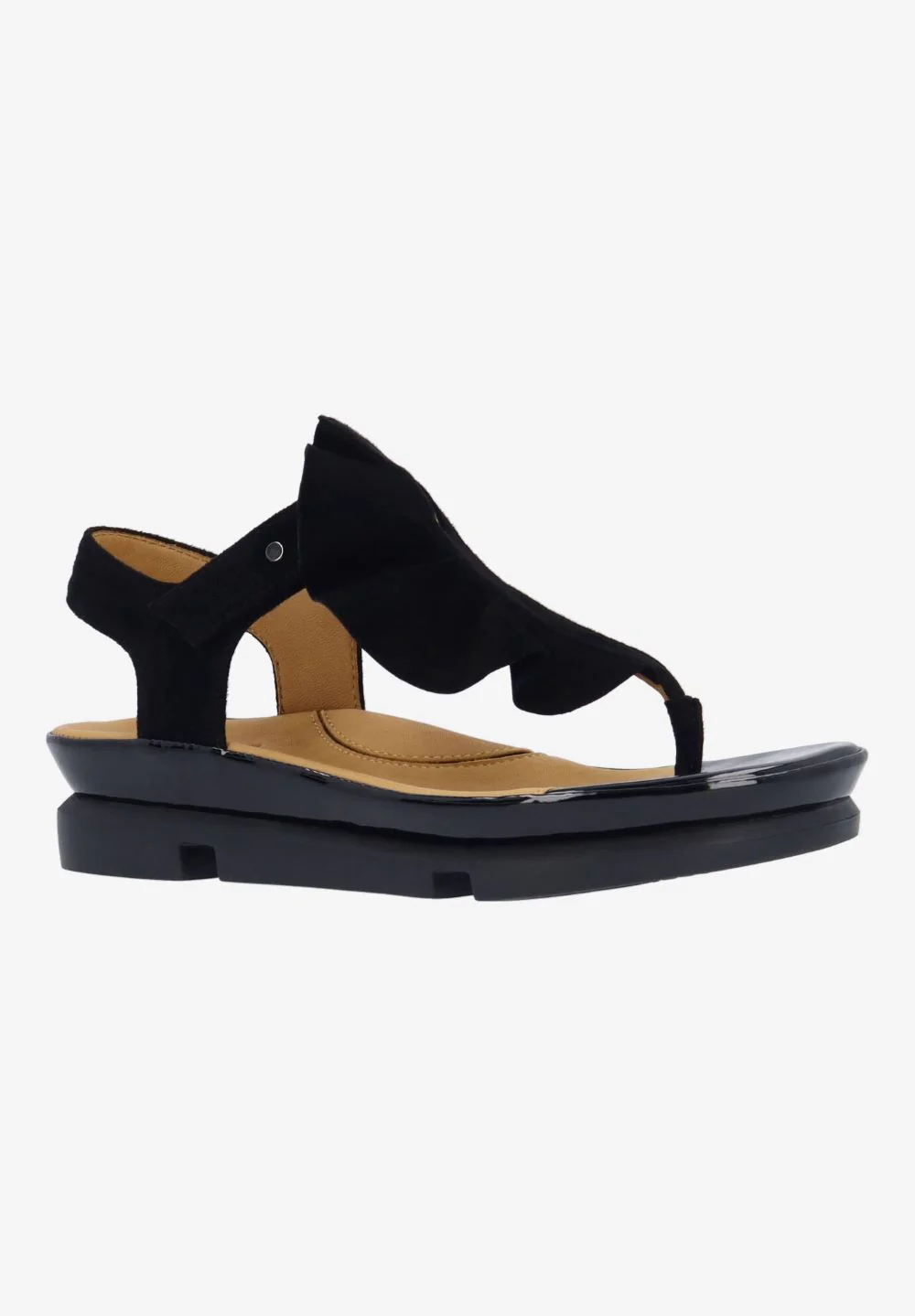 L'Amour Des Pieds Women's Vendala Black Kidsuede