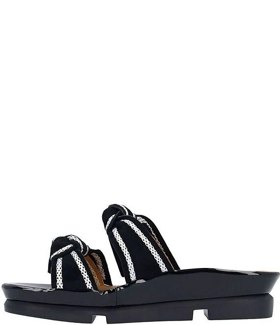 L'Amour Des Pieds Women's Voleta Black Kid Suede White - Image 4
