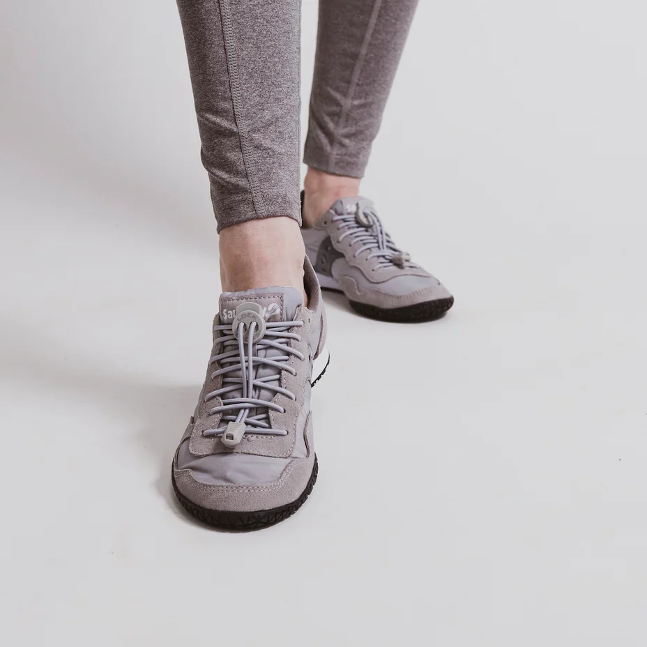 Lock Laces Original No-Tie Shoelaces Gray - Image 3