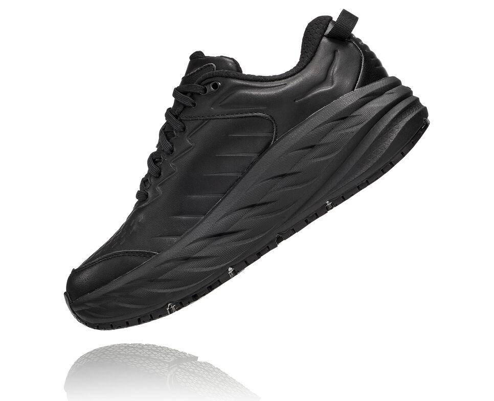 Hoka Men's Bondi Slip Resistant Black - Image 4