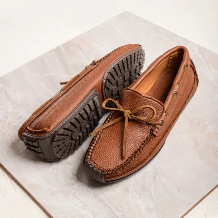 Minnetonka Men's Moosehide Weekender Carmel - Image 6