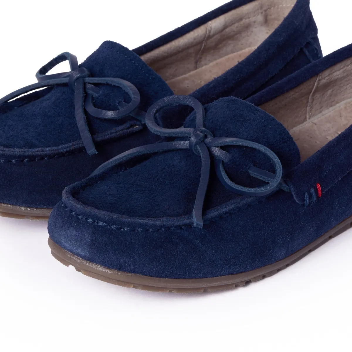 Minnetonka Women's Loafer Moc Navy - Image 3