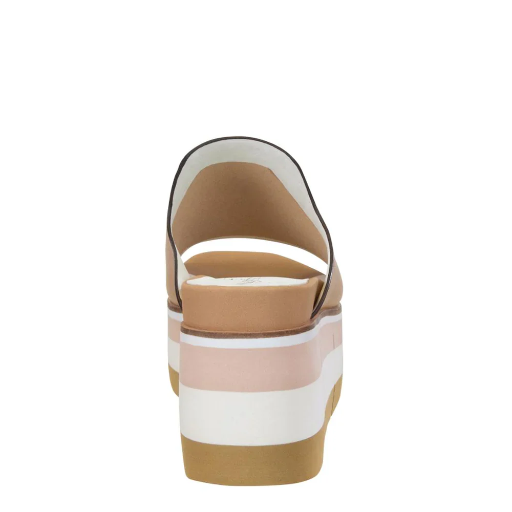 Naked Feet Women’s Flow Platform Sandal Ecru - Image 5