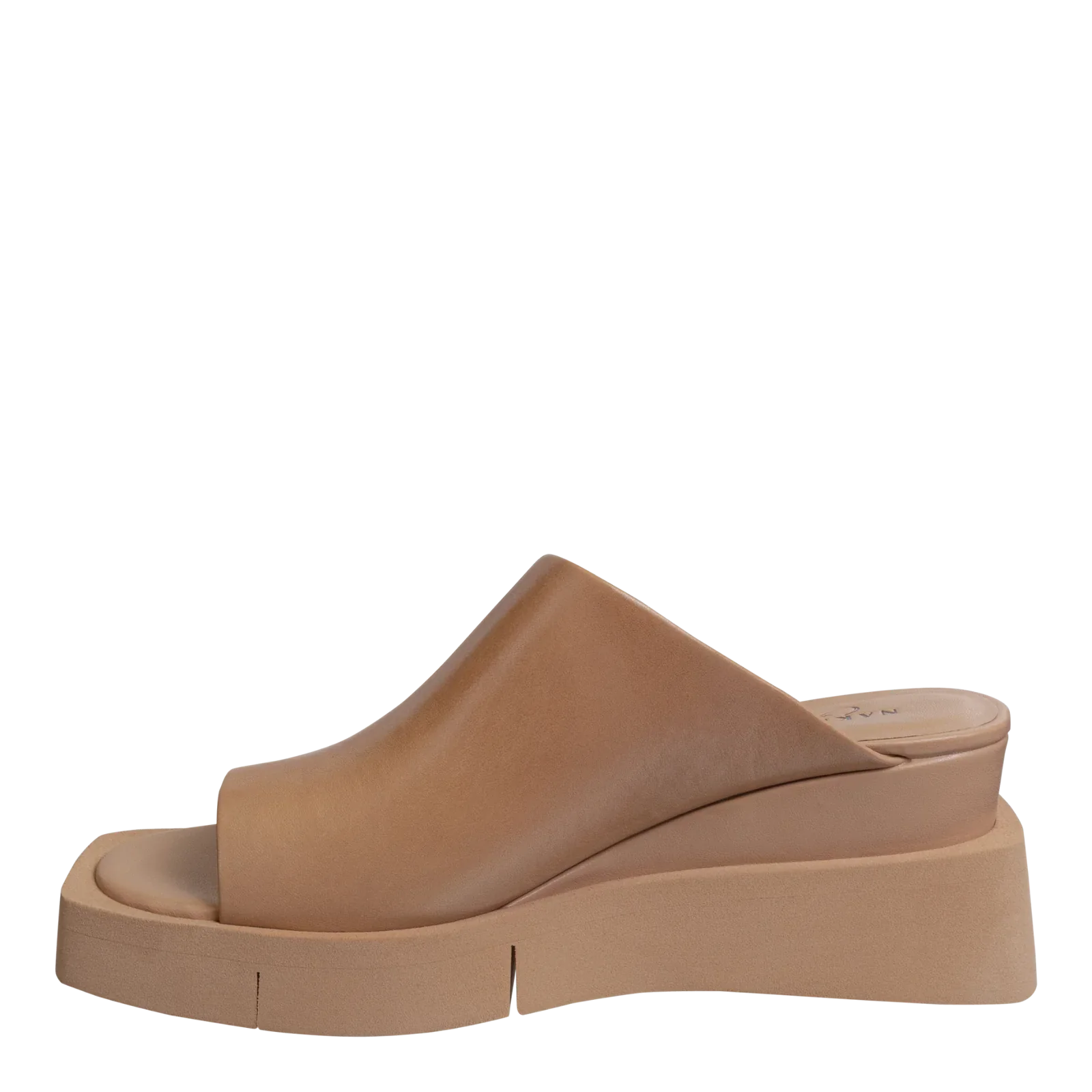 Naked Feet Women’s Infinity Platform Sandal Camel - Image 3