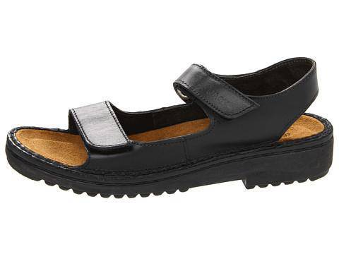 Naot Karenna Black Matte Leather Sandal - Image 4
