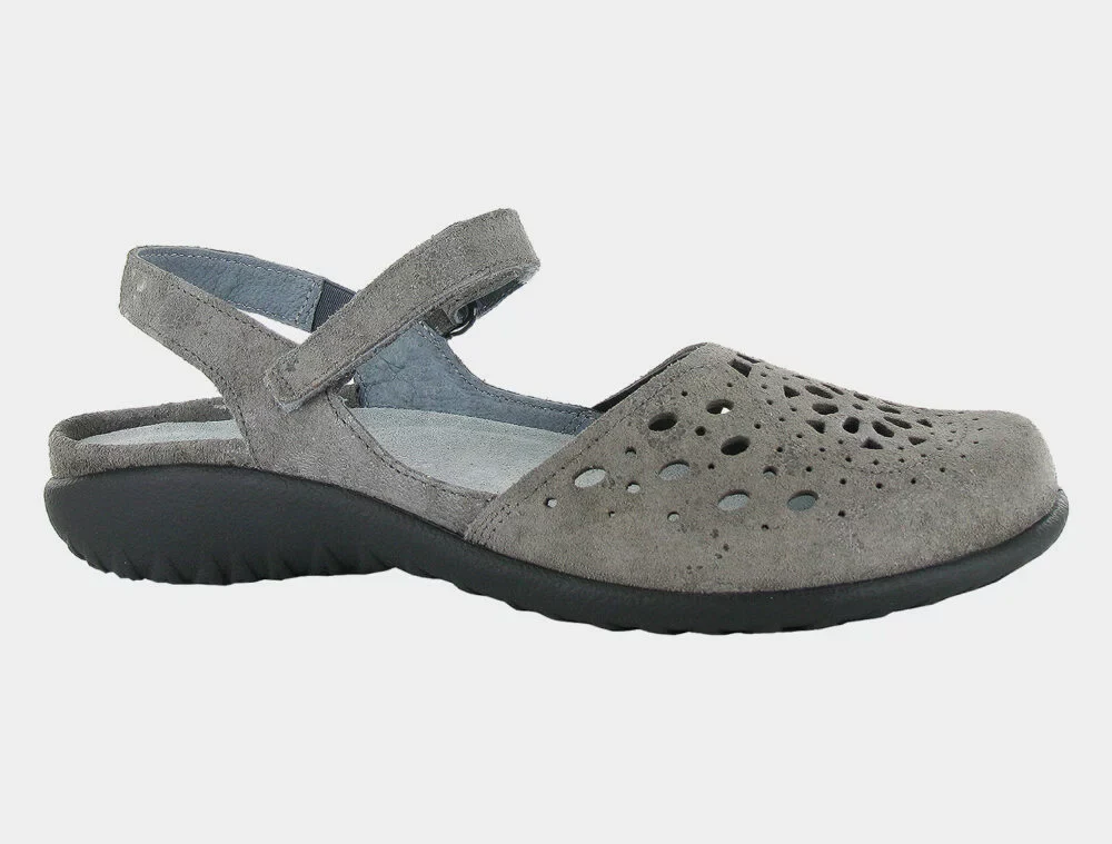 Naot Women’s Arataki Gray Marble Suede