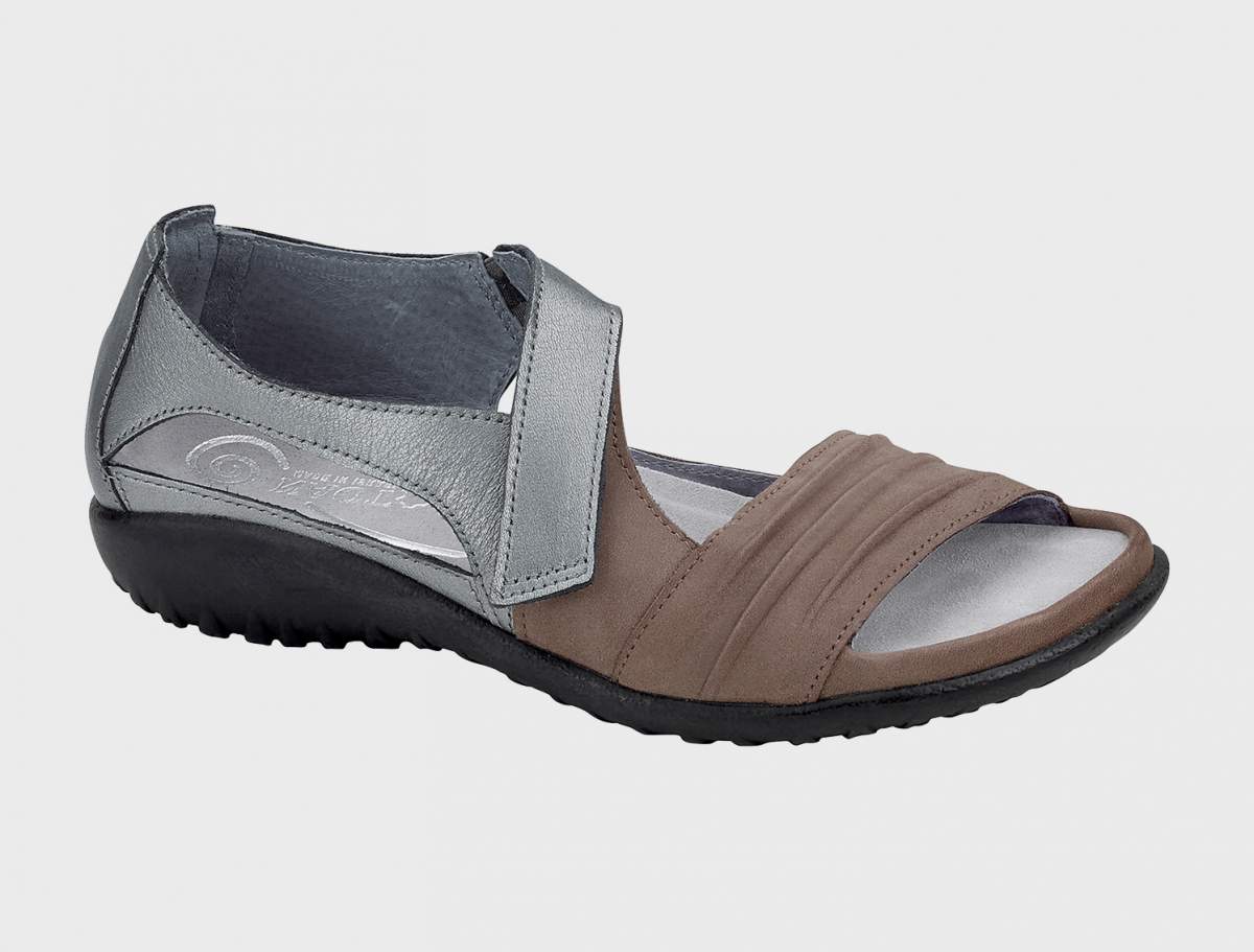 Naot Women’s Papaki Shitake Nubuck Sterling Leather