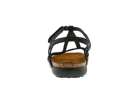 Naot Women's Dorith Gladiator Sandal Black Raven Leather - Image 5