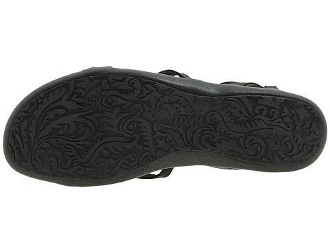 Naot Women's Dorith Gladiator Sandal Black Raven Leather - Image 8