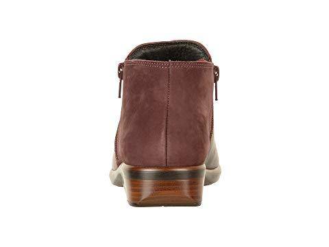 Naot Women's Helm Bordeaux Leather Violet Nubuck Ankle Boot - Image 3